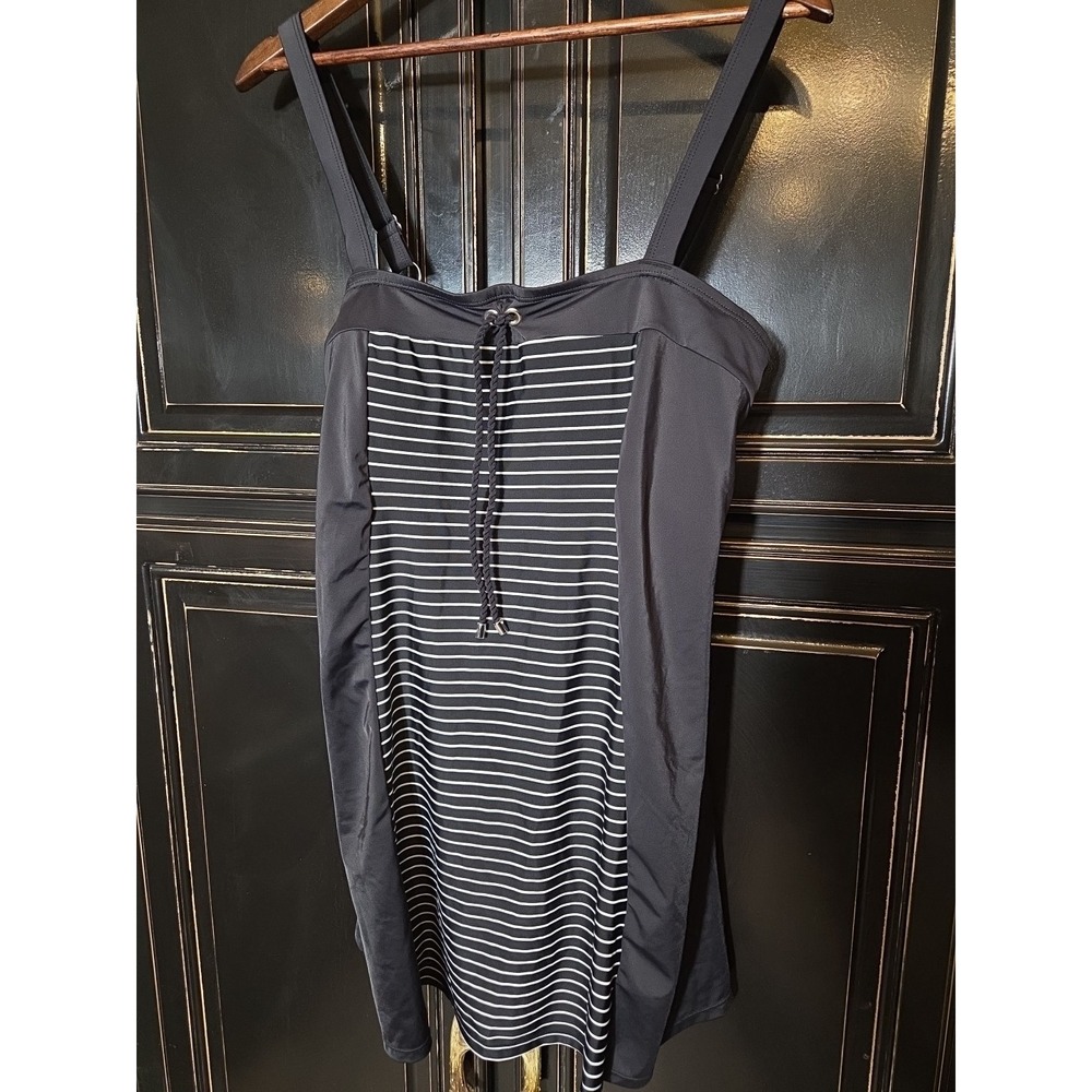 Swim 365 16 Women's 1 Piece Swimsuit,  Stripe, Summer Beach Vacation Lake,...